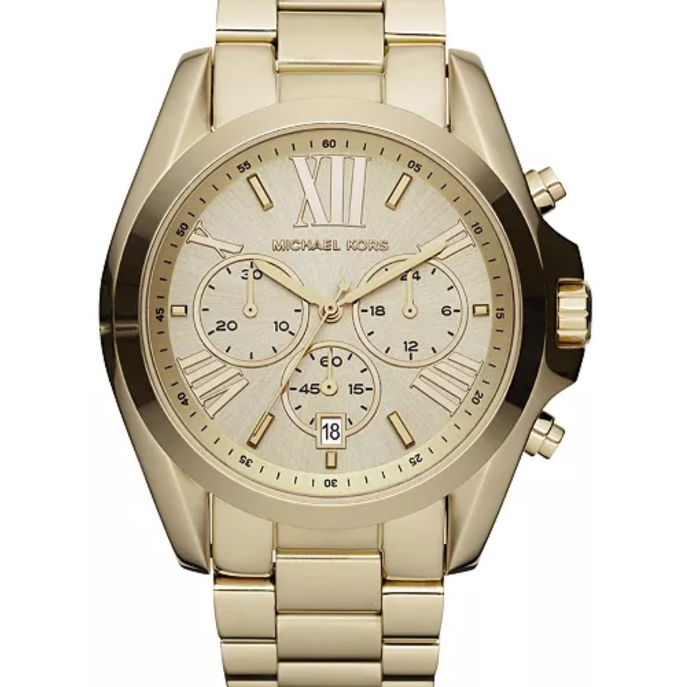 Michael Kors Unisex Chronograph Bradshaw Watch MK5605